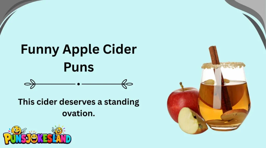 Funny Apple Cider Puns