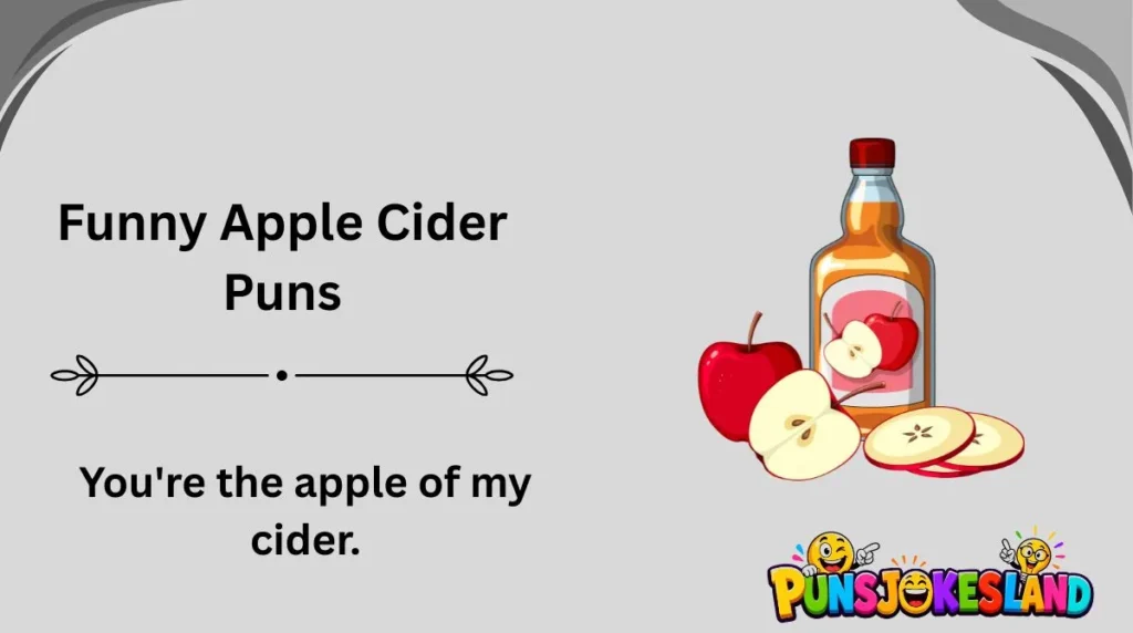 Funny Apple Cider Puns