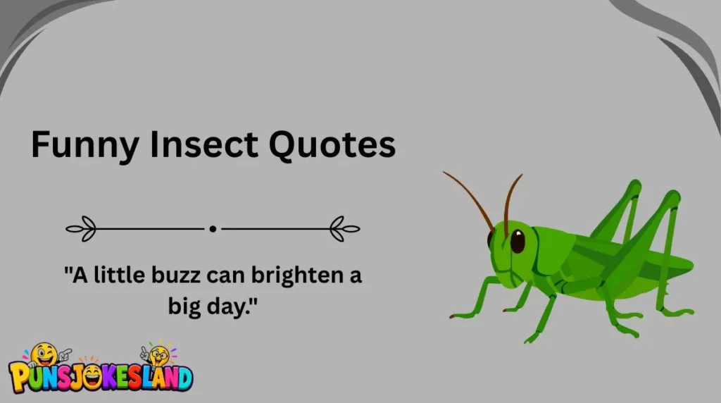 Funny Insect Quotes