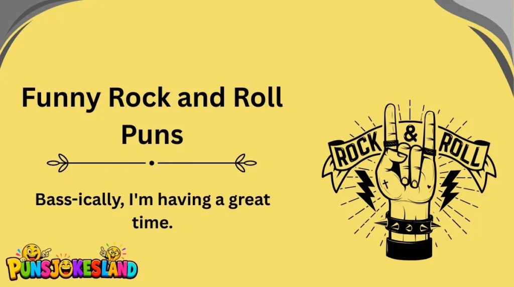 Funny Rock and Roll Puns