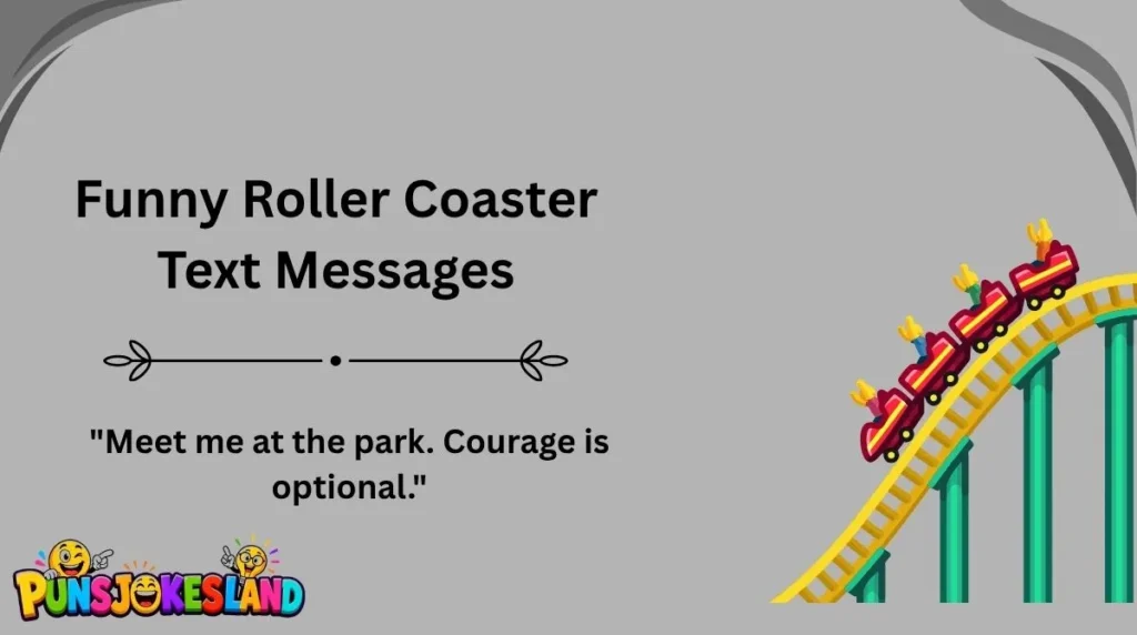 Funny Roller Coaster Text Messages
