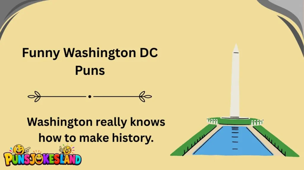 Funny Washington DC Puns