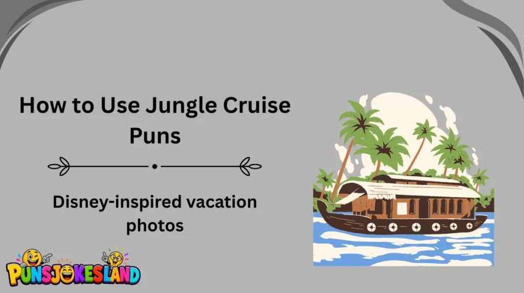 How to Use Jungle Cruise Puns