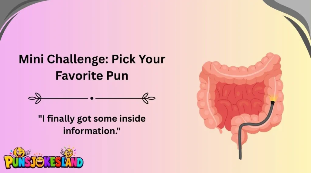 Mini Challenge: Pick Your Favorite Pun