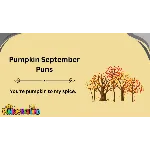 Pumpkin September Puns