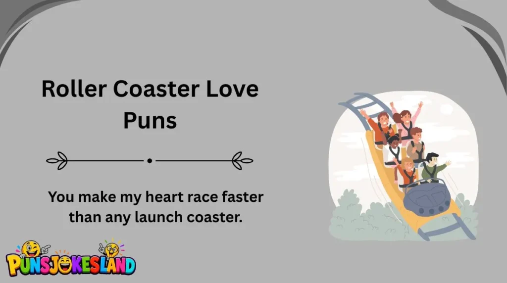 Roller Coaster Love Puns