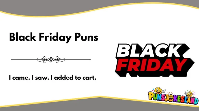 Black Friday Puns
