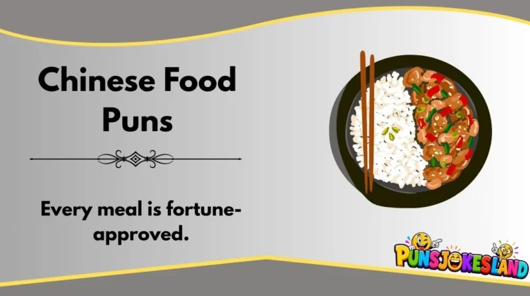 Chinese Food Puns