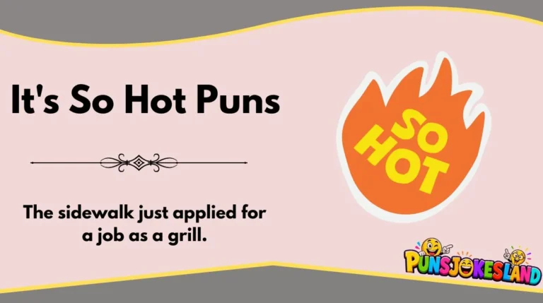 It's So Hot Puns