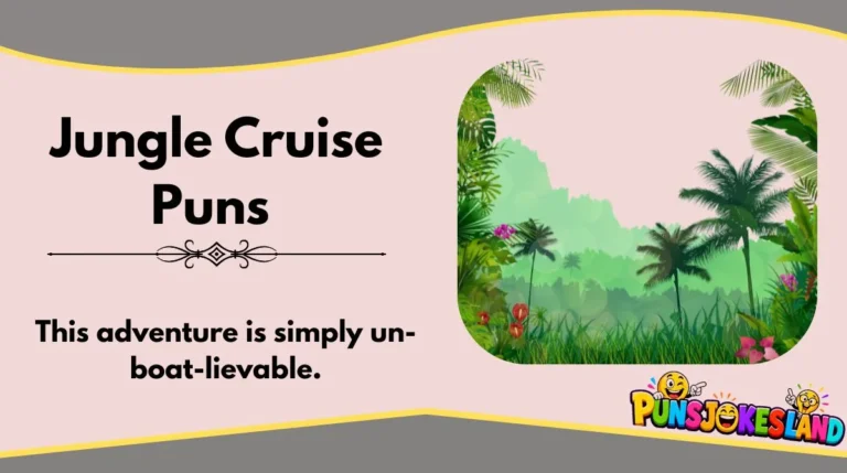 Jungle Cruise Puns