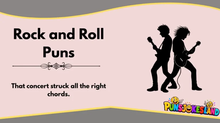 Rock and Roll Puns
